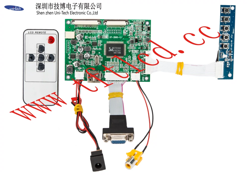 HDMI驱动板UT-2660 V.1 群创AT070TN92 群创EJ070NA-01F-Taobao