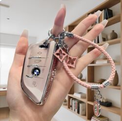 Suitable for Bmw I3 Key Cover X5X1 3 Series 325Li 5 Series 530 Blade 3 Series 7 Series Car Ix3 Key Case 3Gt Package