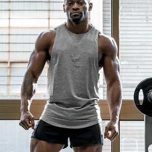 
Muscleguys Hong Kong style American men's sleeveless fitness vest vest loose moisture wicking breathable sports
