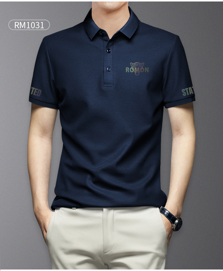 DECEMBERMAN ネイビー ポロシャツ DECEMBERMAN ネイビー ポロシャツ DECEMBERMAN ネイビー ポロシャツ