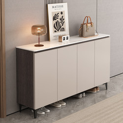 Slate Luxury Shoe Cabinet for Home Entrance, Modern Minimalist Indoor Entryway Cabinet, Integrated Large-Capacity Wall-Mounted Shoe Rack