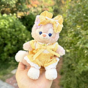 
Clothes only] Belle keychain pendant clothes and bag hanging on the 2024 yellow summer Belle jumpsuit cute