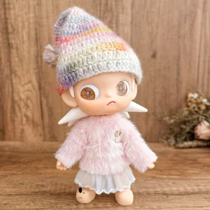 
Zsiga's longing for baby clothes BJD 1/8 minutes 20cm movable doll Gazi sister baby clothes snow velvet warm suit