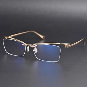 
Ma Huateng's same ultra-light business rimless glasses titanium glasses rimless glasses for men and women 6556