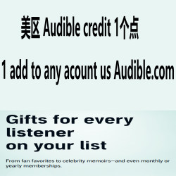 Directly Top up Your Us Audible Us Credit for Audiobooks, and the Credit Will Be Directly Credited to Your Personal Account