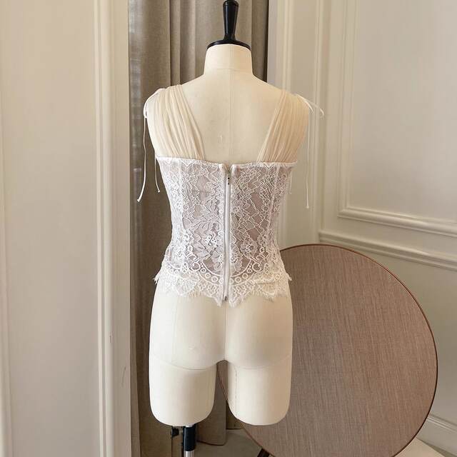 Lace Inner Lace inner wear charm French pure sexy custom lace top for women