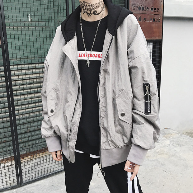 MIC autumn clothing personalized Korean style Harajuku style BF men's ...