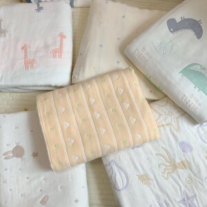 
Real photo~ Class A high-quality cotton gauze towel quilt pure cotton summer cool quilt adult air conditioner blanket sofa blanket