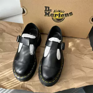 厚底玛丽珍36-42)Dr.martens bethan牛皮T扣单扣经典牛皮15727001-Taobao