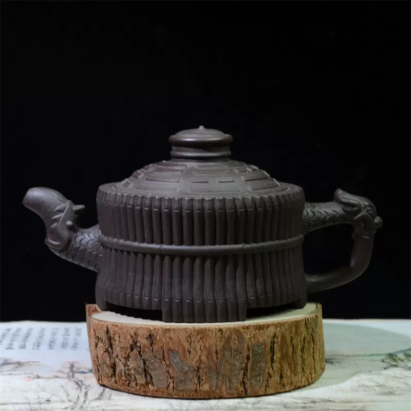 h43-宜興紫砂壺 宜興茶器 朱泥急需 90年代 原鉱 新作登場，安い