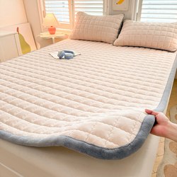 Class a Milk Velvet Mattress Dormitory Student Single Mattress Soft Cushion Home Thickened Blanket Bed Bedding Pad