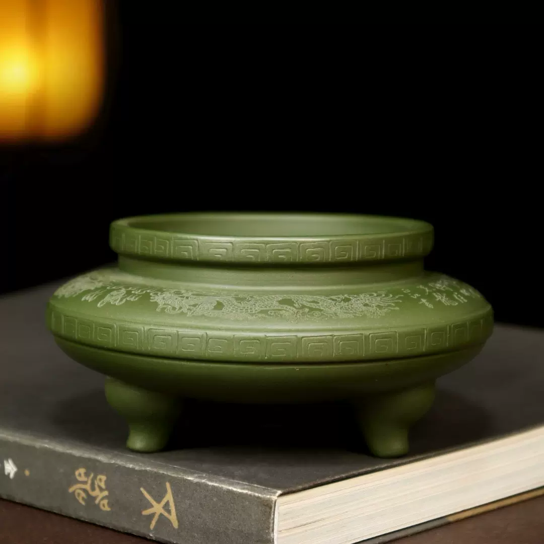 精品宜兴紫砂花盆小多肉菖蒲云竹盆景盆兰花绿植盆栽盆桌面特价盆