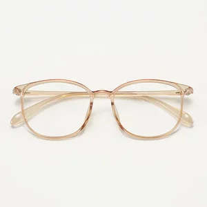 
Korean version TR90 ultra-light glasses frame ins trendy fangyuan men and women with myopia degree frame 7124