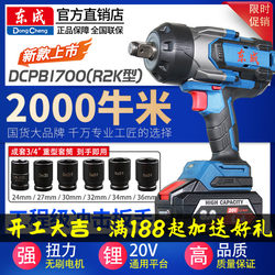 Dongcheng High-Torque Electric Wrench Heavy-Duty Electric Impact Wrench for Auto Repair, Tower Crane, Railway Socket Dcpb1700 Dongcheng Tools