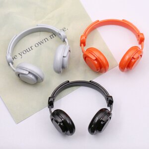 
7.5cm wide new retractable adjustable headphones 20cm cotton doll headset toy doll accessories