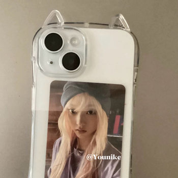 Korean Ins Style Cute Girl Heart Cat Mobile Case