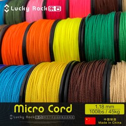 Le Shi [Micro Cord] 1.18mm Microcord Finishing Line Reverse Scale Handmade Paracord Bracelet Weaving Outdoor