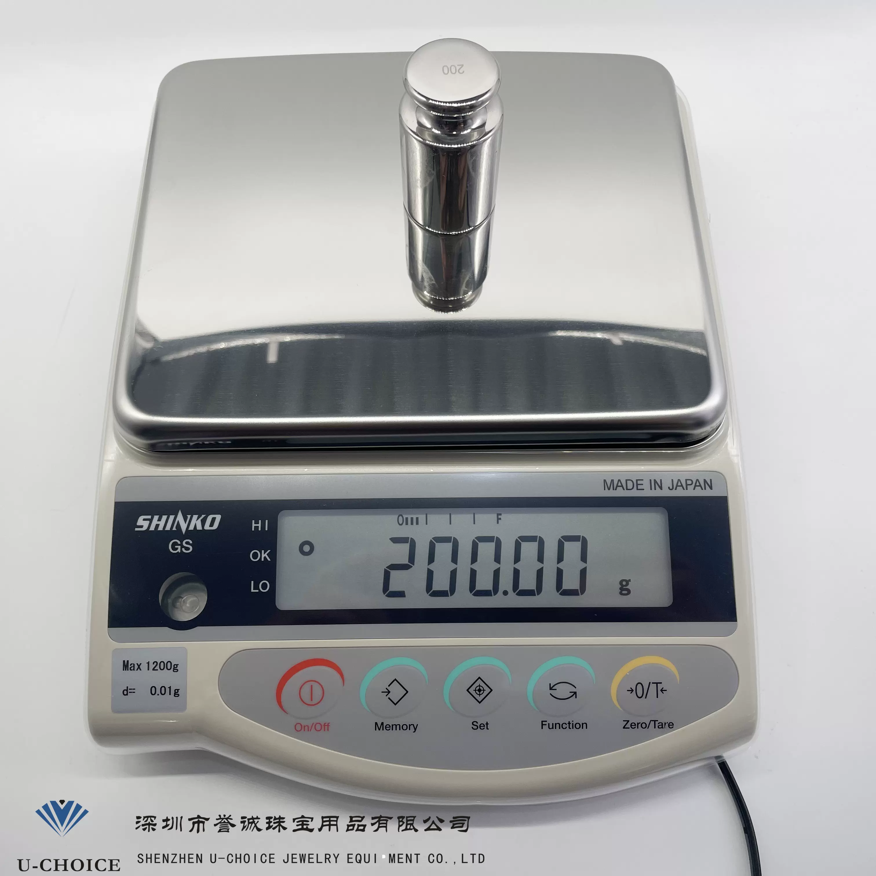 日本SHINKO電子秤新光GS223 0.001電子秤星光電子磅稱量珠寶鑑定-Taobao