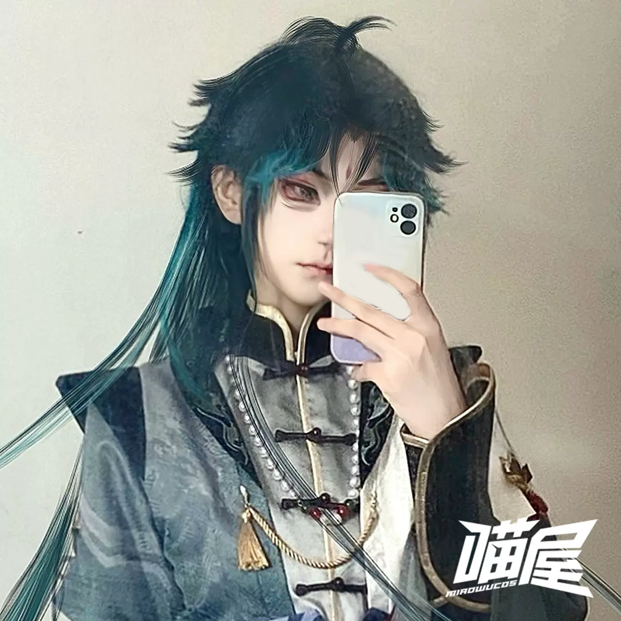 喵屋小铺原神cos同人衍生服魈伥•渡己cosplay游戏服装古装男全套-Taobao Singapore