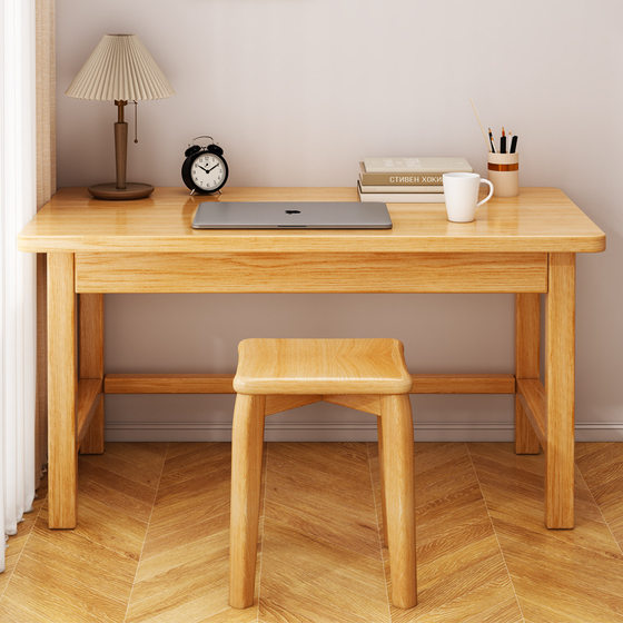 
Solid wood desk computer table desktop student home study desk bedroom simple desk workbench table