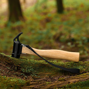 Outdoor multi -functional nail hammer camping tent Tent Camp Nailing Hammer Wooden Board Drum Dull Copper Hammer Hammer

