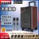 Temeson A8-24 Outdoor high-power square dance lever mobile sound zone wireless microphone K song Bluetooth speaker
