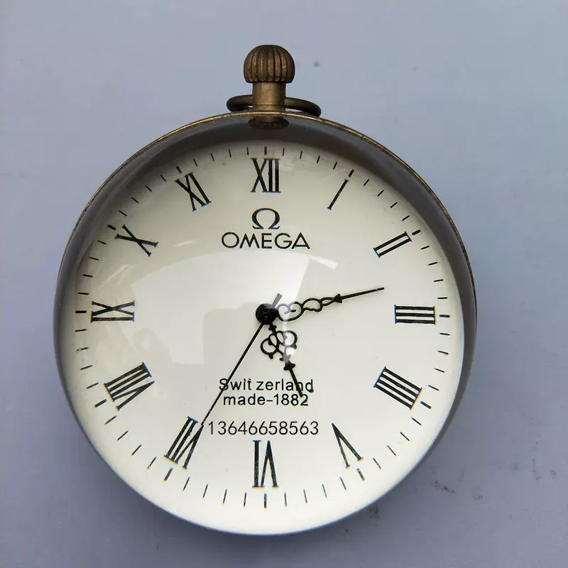 水晶玉 オメガ時計 クリスタルボール アンティーク - 時計