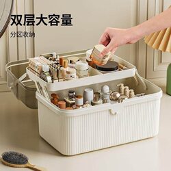 Makeup Storage Box, Dressing Table, Skin Care Products, Lotion, Lipstick, Miscellaneous Items, Nail Polish Organizer, Storage Rack, Box with Lid