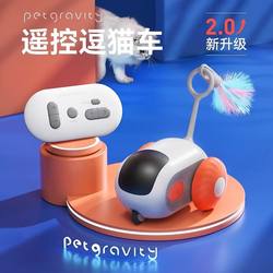 Pet Gravity Smart Racing Car Remote Control Electric Cat Toy Self-Entertainment Mouse Teaser Mini Remote Control Car