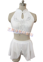 Ballet Costume Split Chiffon Skirt Pole Dance Skirt Practice Clothes Gymnastics Clothes Ring Performance Clothes