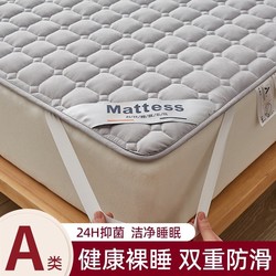 Class a Quilted Mattress Pad for Home Use, Double Mattress Pad, Non-Slip Protective Pad, All-Season Pad for Student Dormitory
