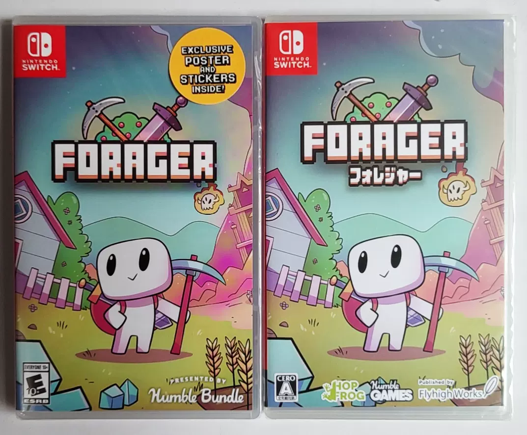 任天堂NS Switch 游戏浮岛物语觅食者Forager 中文英文11区