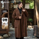 Beautiful Inn Middle-aged and Elderly Temperature Winter Double-Side Woolen Coat Jacket Large Size Women's Clothing