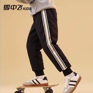 
Snowy Flying Authentic Children's Clothing Children's Down Pants Boys 2025 Winter New Style Girls Casual Warm Outerwear Long Pants