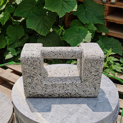 Stone Weights for Martial Arts Training, Men's Fitness Training, Home Use, Pressure Cooker Weights, Dumbbell Granite Stone Blocks, Pair on Clearance
