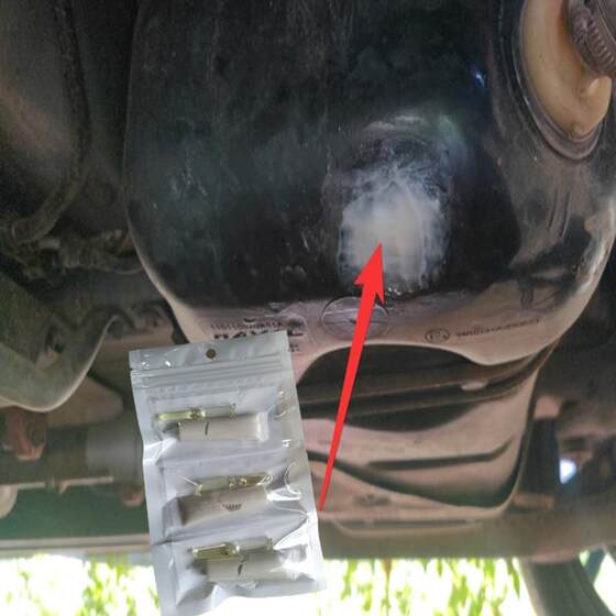 
Special glue for oil leakage repair of gasoline resin tank PE black plastic rubber diesel tank leakage anti-corrosion glue