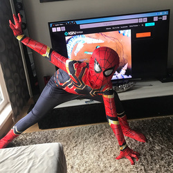 Spider-man Iron Man Avengers Cosplay Costume - 3d Printed Boys Costume