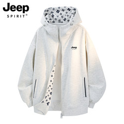 Jeep Cardigan Jacket for Women 2026 New Spring and Autumn Small Size Super Stylish Hooded Sweatshirt American Casual Top