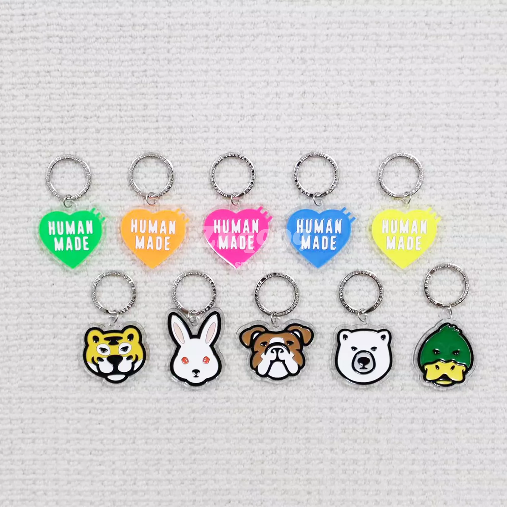 店舗限定商品HUMAN MADE ANIMAL KEYRING 美味 うさぎ