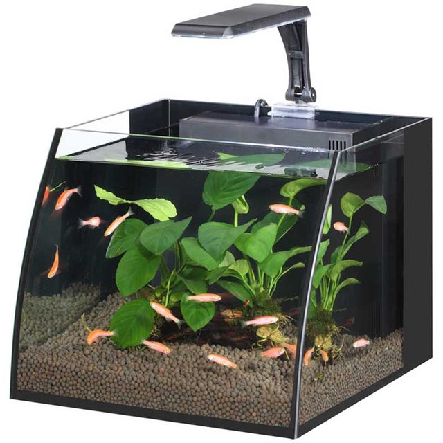 Ecological fish tank living room small household desktop free-change ...