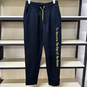 
Baleno One Piece men's winter thickened velvet embroidered leg youth casual sports pants 16939008