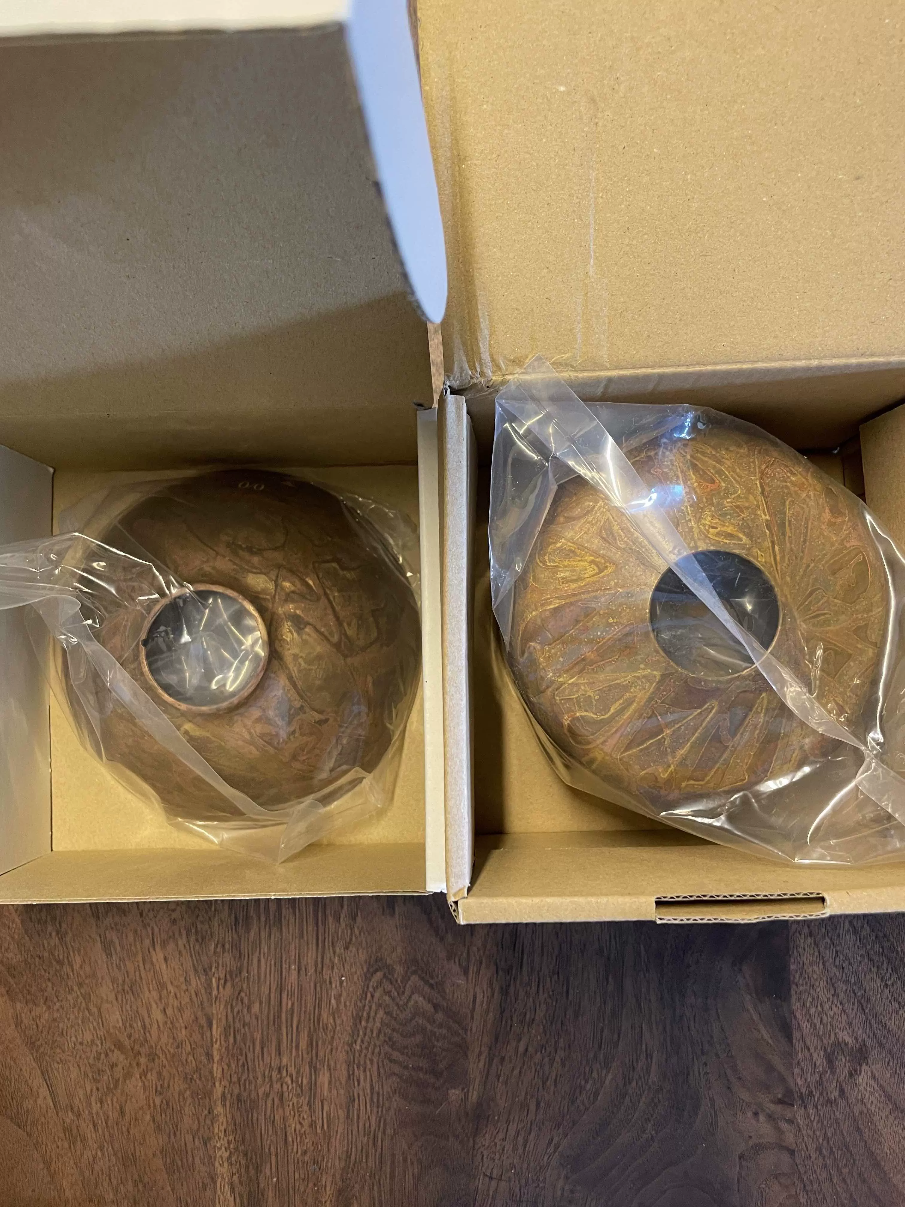 Neru Design Works聯名黃銅紋燈罩露營配件氣罐罩戶外黃銅燈罩