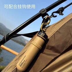 Camping Light, Large-Capacity Power Bank, All-In-One Portable Outdoor Camping Tent, Retro Multi-Functional Long-Life Lighting