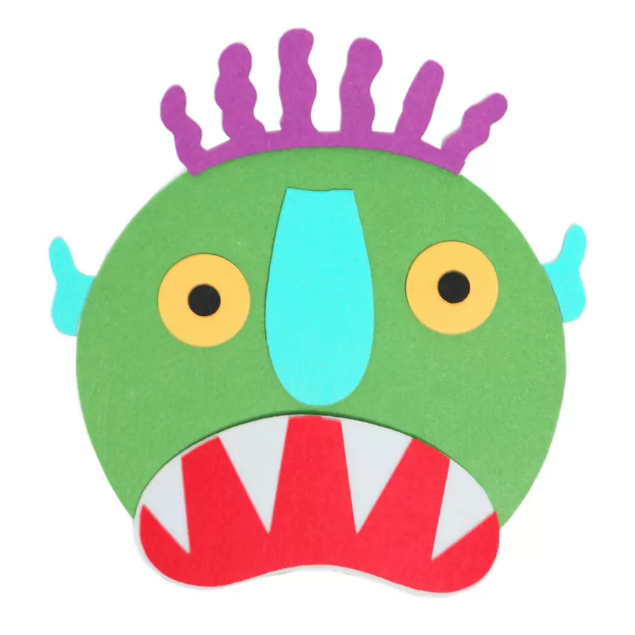 Go away big green monster走开绿色怪物拓展教具绘本围裙教具- Taobao