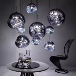 Nordic Post-Modern Minimalist Lava Pendant Light, Creative and Unique Loft Staircase Clothing Store Bar Counter Bed Back Restaurant Pendant Light