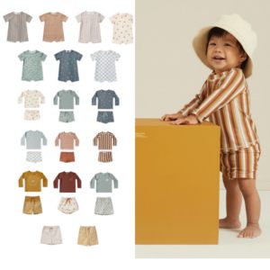 INS Explosion Sun Striped Children's Swimsuit Boys Small and Small Children's Skin Smok Swim Swing Swimsuit Baby Swimming Swimming Fites