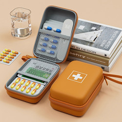 Japanese Imported Portable Medicine Kit Travel Storage Small Medicine Bag for Carrying Emergency Medicine to Prevent Heatstroke When Going Out