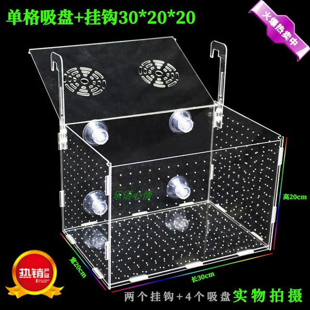 Fish Viewing Box Breeder Box Hatching Incubator Fishing S