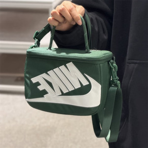 
Nike Nike men's and women's sports and leisure trend shoe box embroidery mini small backpack shoulder bag satchel FN3059