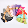 Winter thickened wool socks women,s long socks mid-tube cashmere warm women,s socks breathable comfortable solid color wool socks